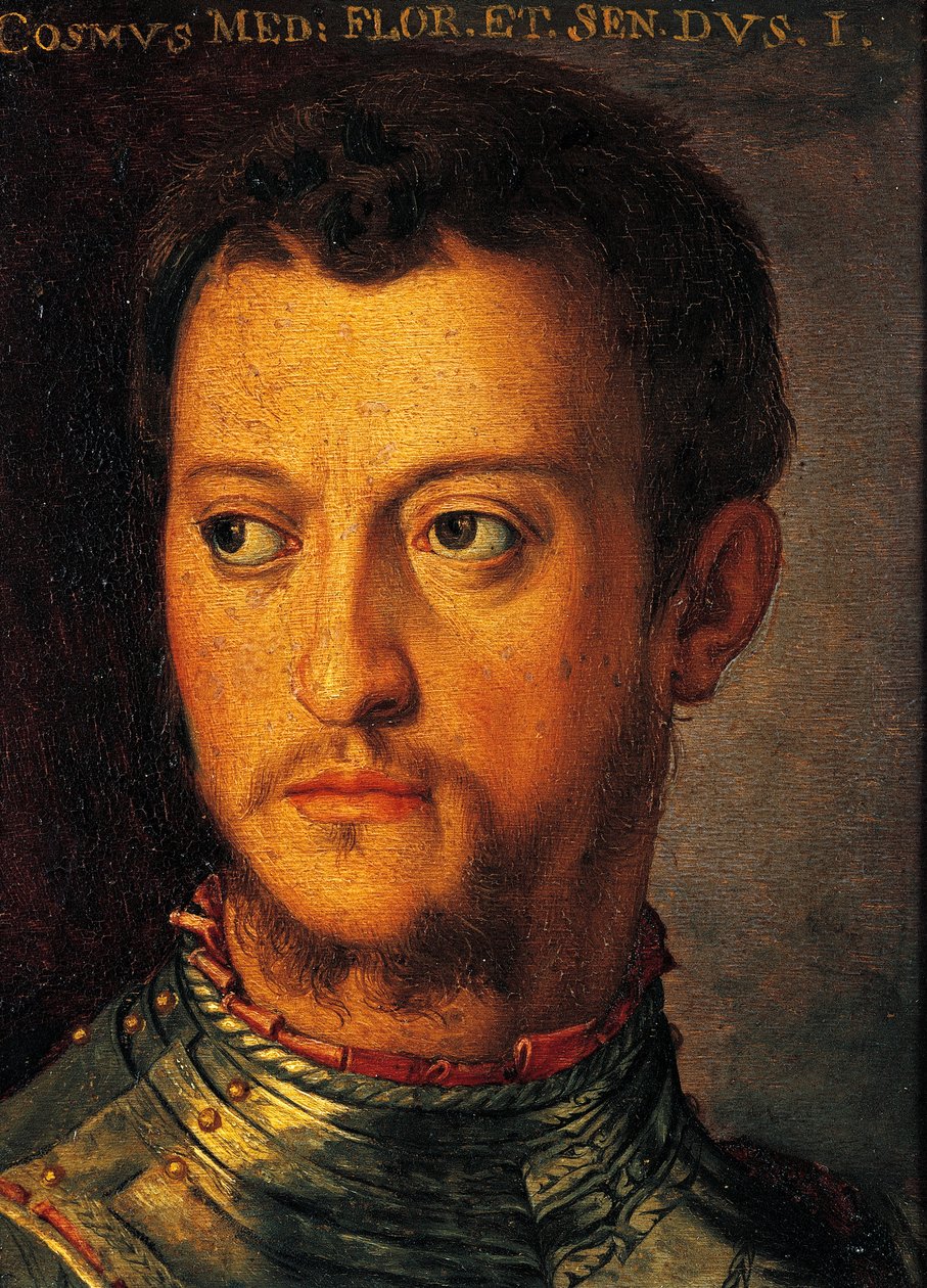 Retrato de Cosimo I de Médici, por Agnolo Bronzino de Agnolo Bronzino