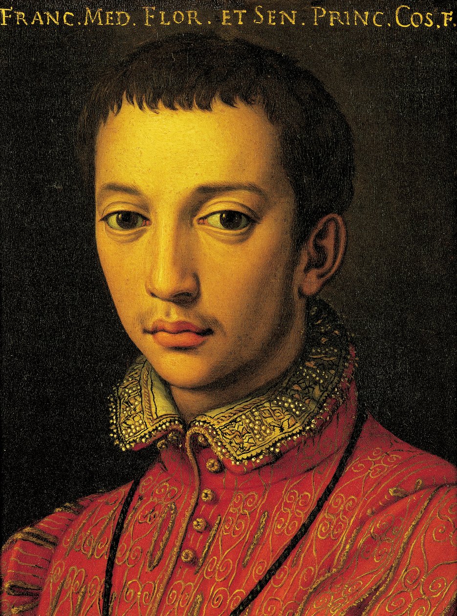 Retrato de Francisco I de Médici de Agnolo Bronzino