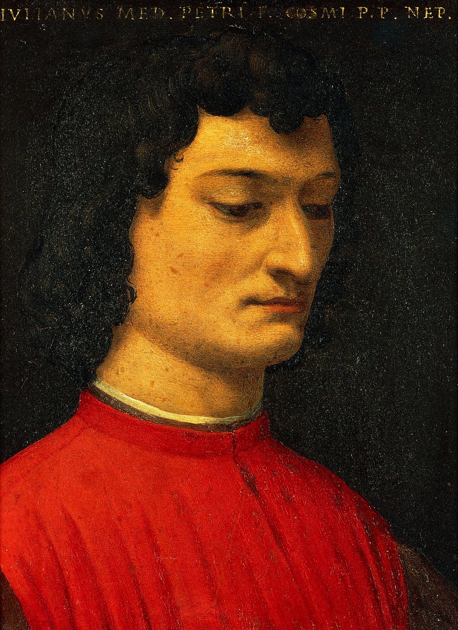 Retrato de Giuliano de Medici, por Agnolo Bronzino de Agnolo Bronzino