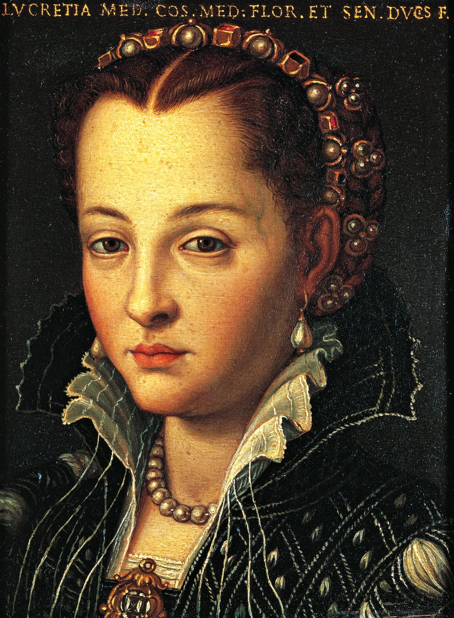 Retrato de Lucrezia de Médici de Agnolo Bronzino