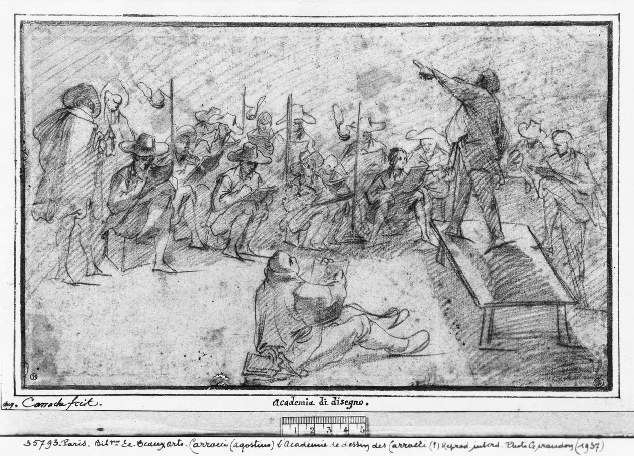 Academia de dibujo de Agostino Carracci