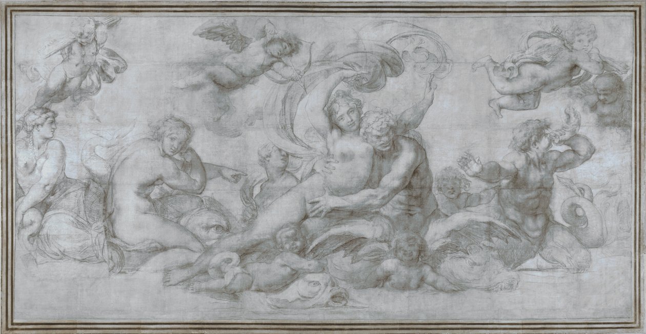 Triunfo del mar de Agostino Carracci