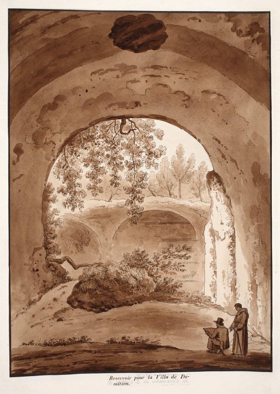 Depósito para la Villa de Domiciano, 1833 de Agostino Tofanelli