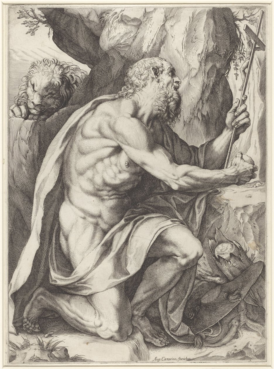 San Jerónimo de Agostino Carracci