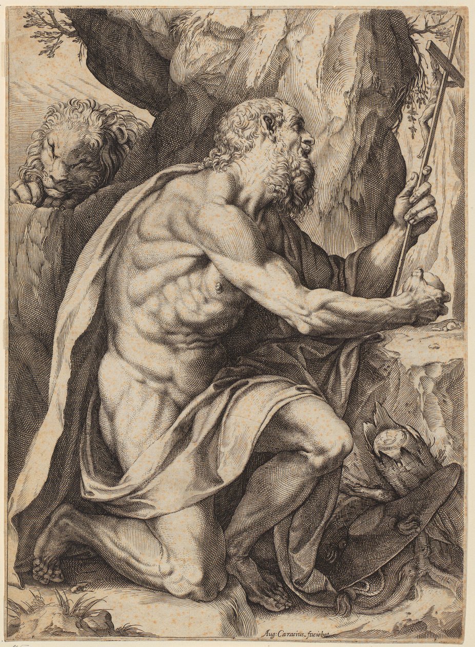 San Jerónimo de Agostino Carracci