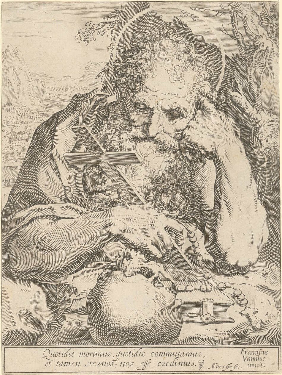 San Jerónimo de Agostino Carracci