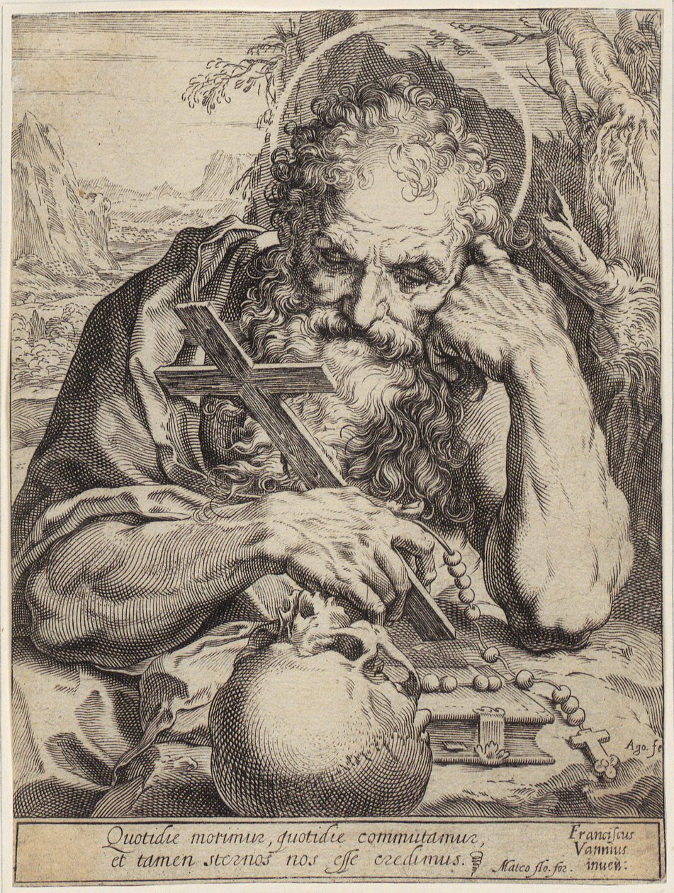San Jerónimo de Agostino Carracci