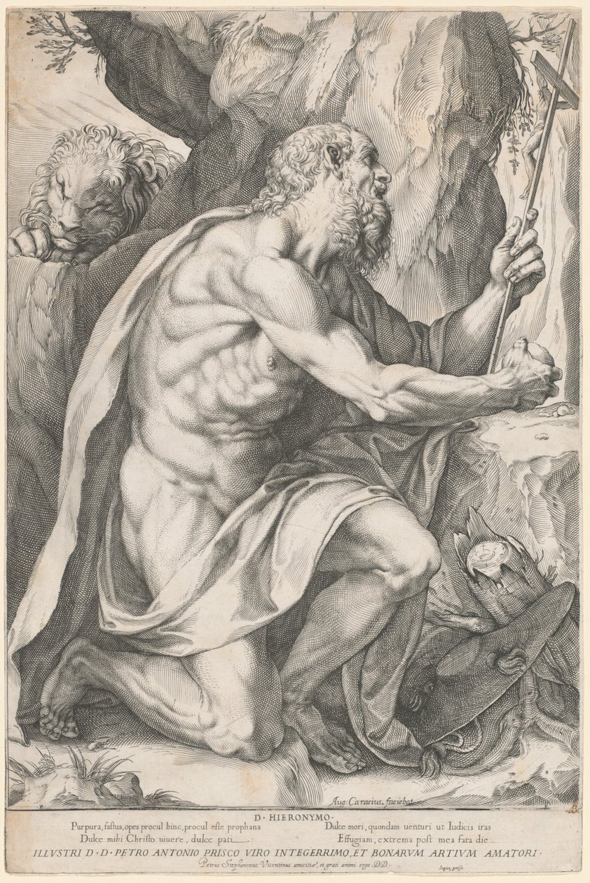 San Jerónimo de Agostino Carracci