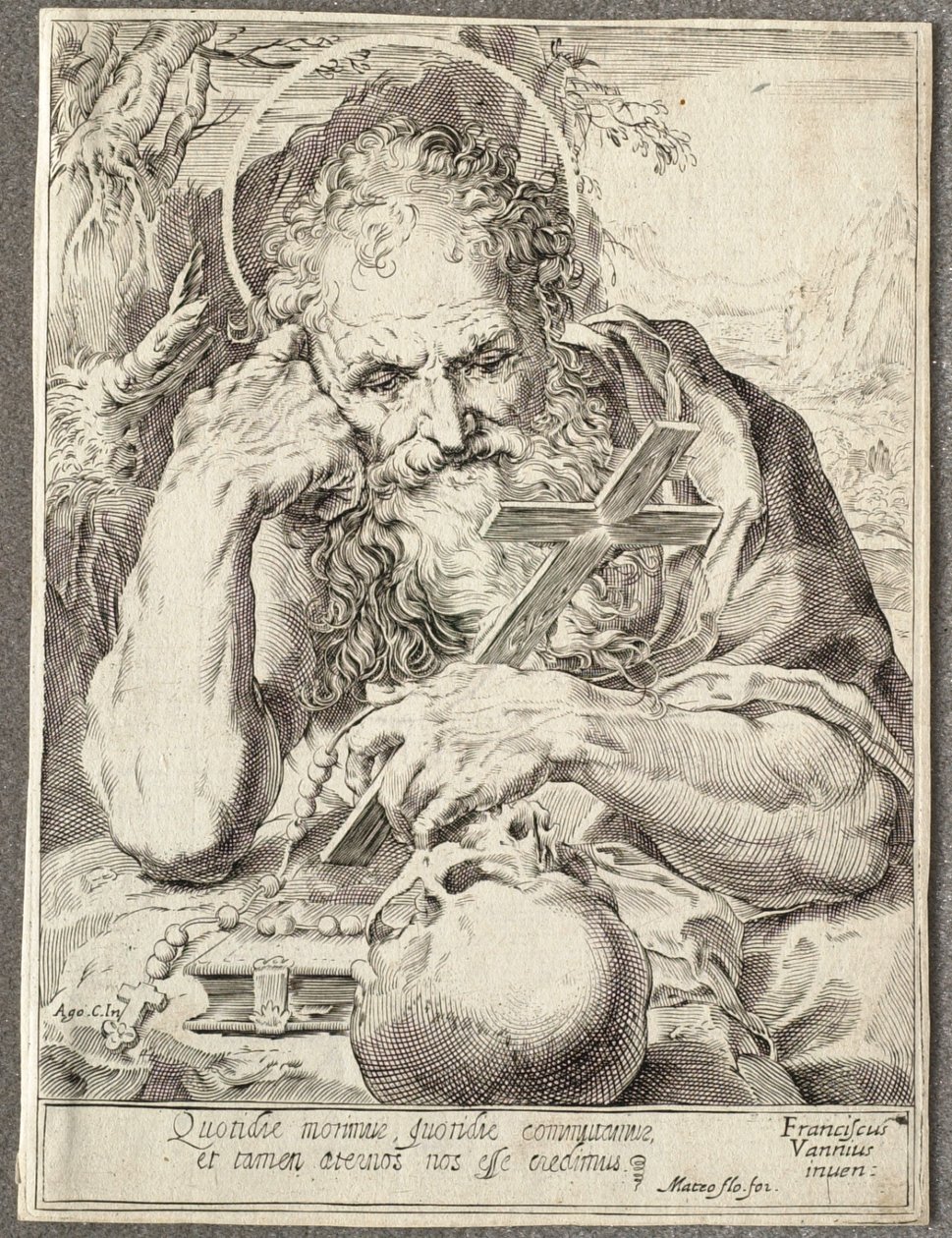 San Jerónimo de Agostino Carracci