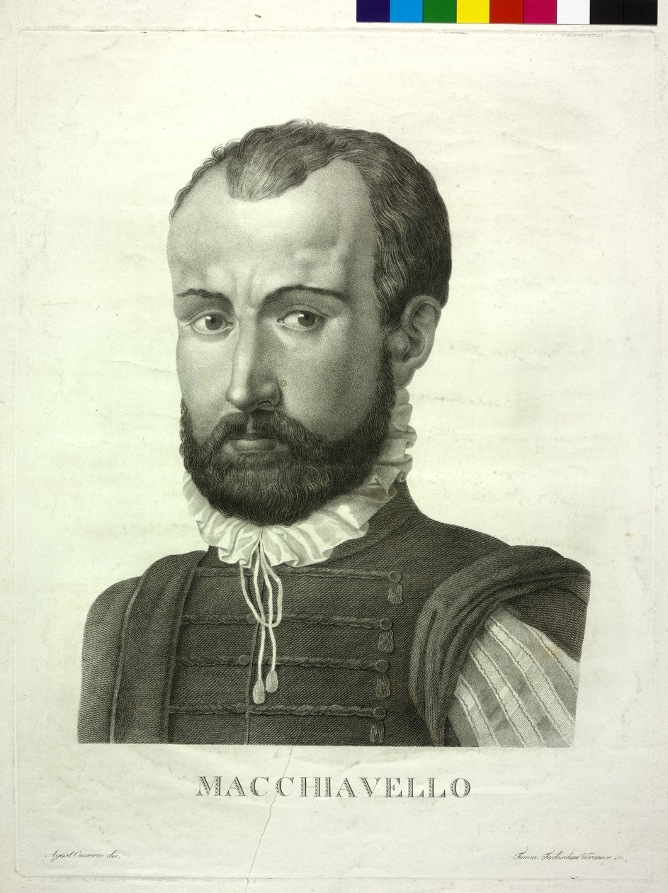 Nicolás Maquiavelo de Agostino Comerio