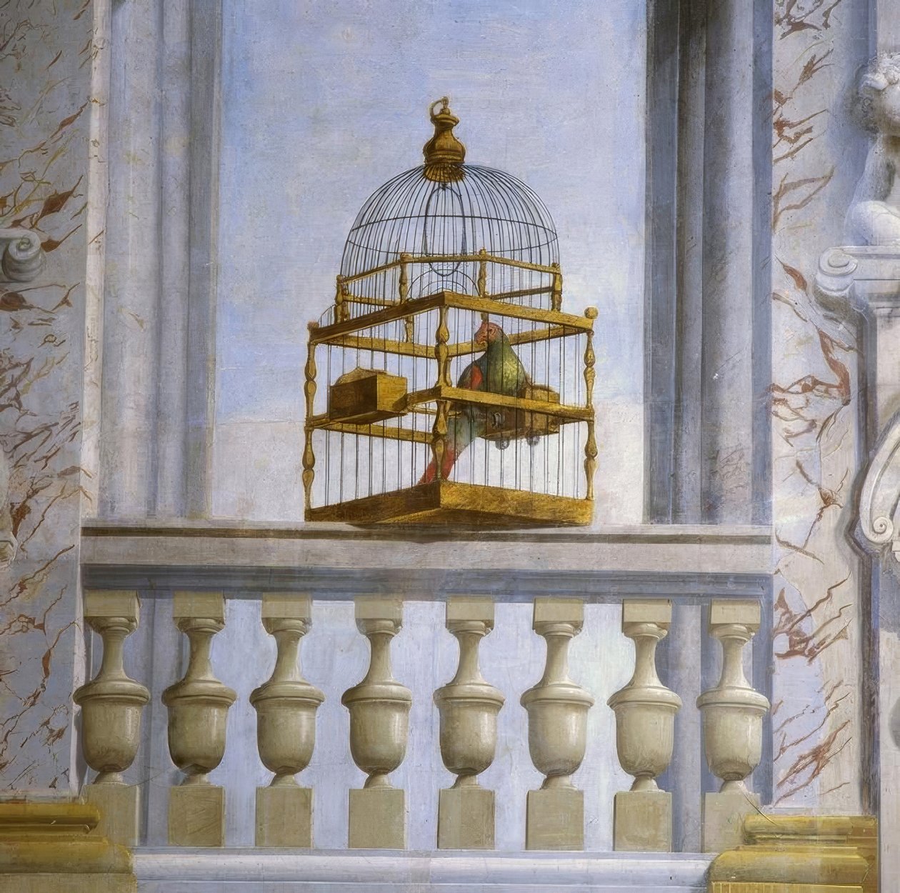 Roma, Palazzo Spada. Sala delle Adunanze de Agostino Mitelli