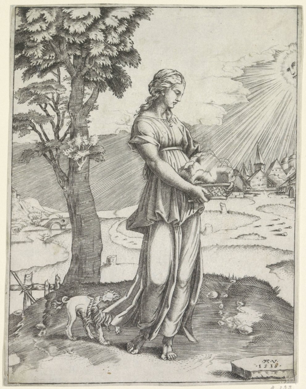 Sibille van Cumas de Agostino Veneziano