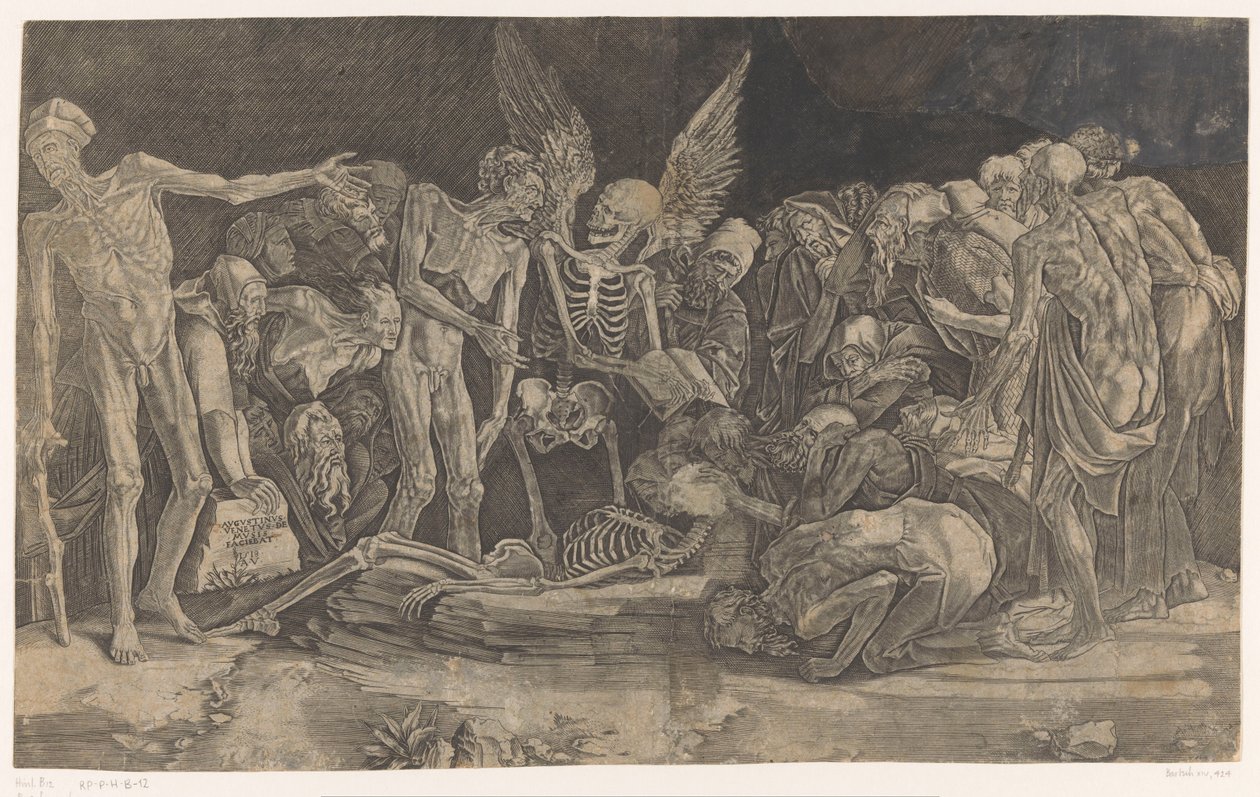 Esqueletos de Agostino Veneziano