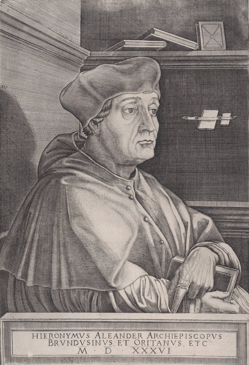 El arzobispo de Brindisi de Agostino Veneziano