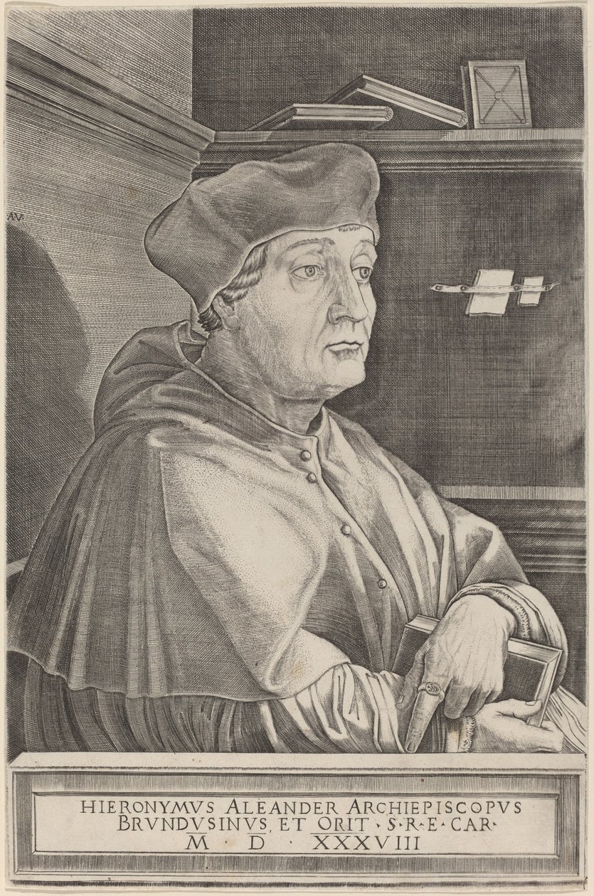 Hieronymus Alexander, Arzobispo de Brindisi de Agostino dei Musi