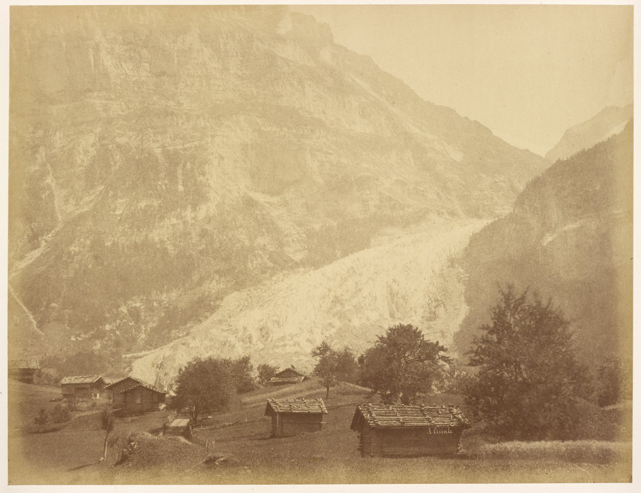 Ruta del Glaciar Inferior de Grindelwald y Boenisseg en el Mettenberg de Aimé Civiale
