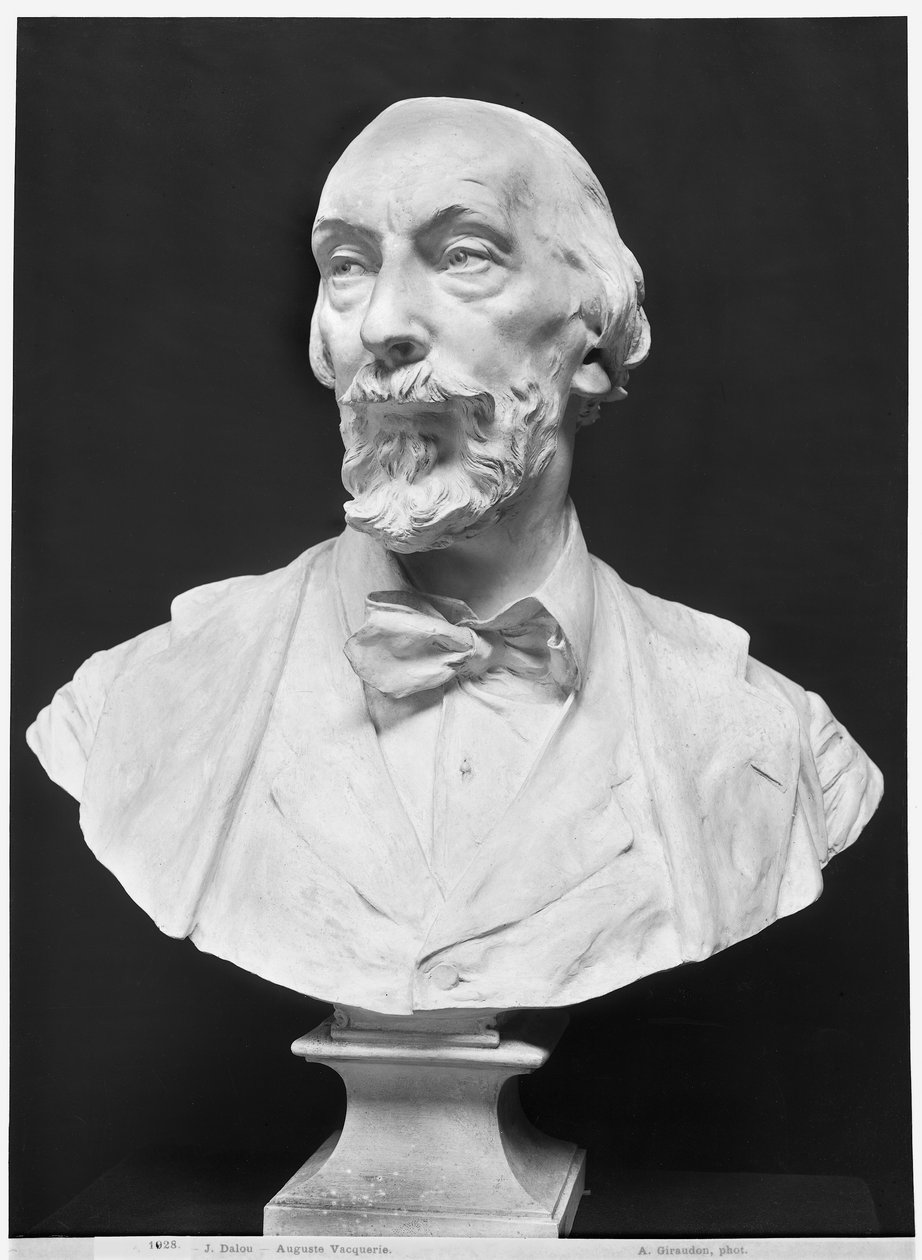 Busto de Auguste Vacquerie (1819-95) de Aime Jules Dalou
