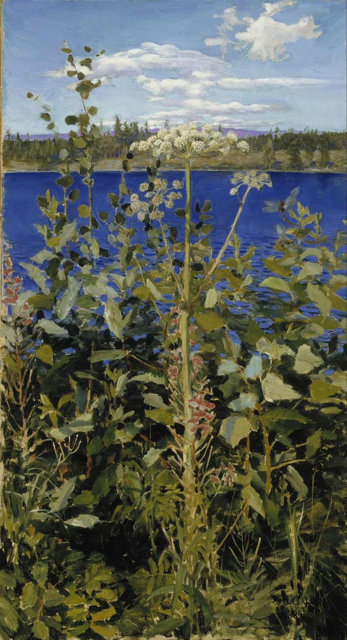 Angélica silvestre de Akseli Gallen Kallela