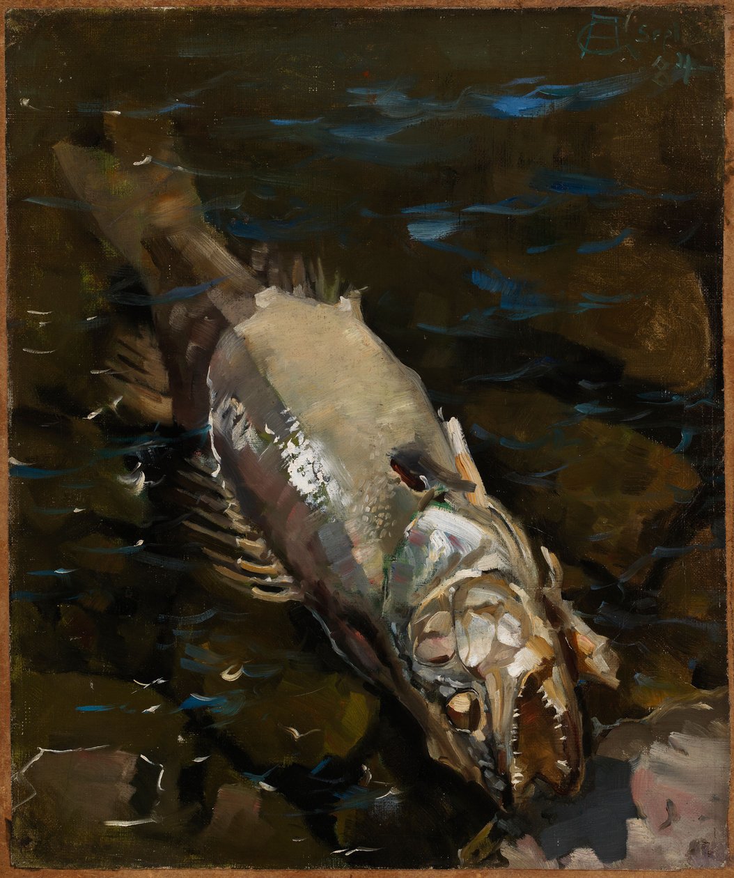 Lijadora en mal estado de Akseli Gallen-Kallela