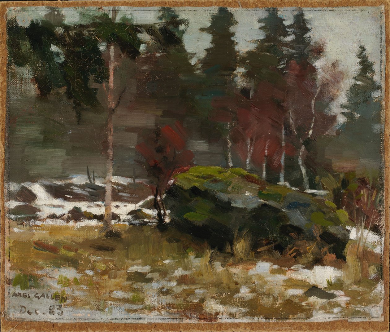 Primavera temprana de Akseli Gallen-Kallela
