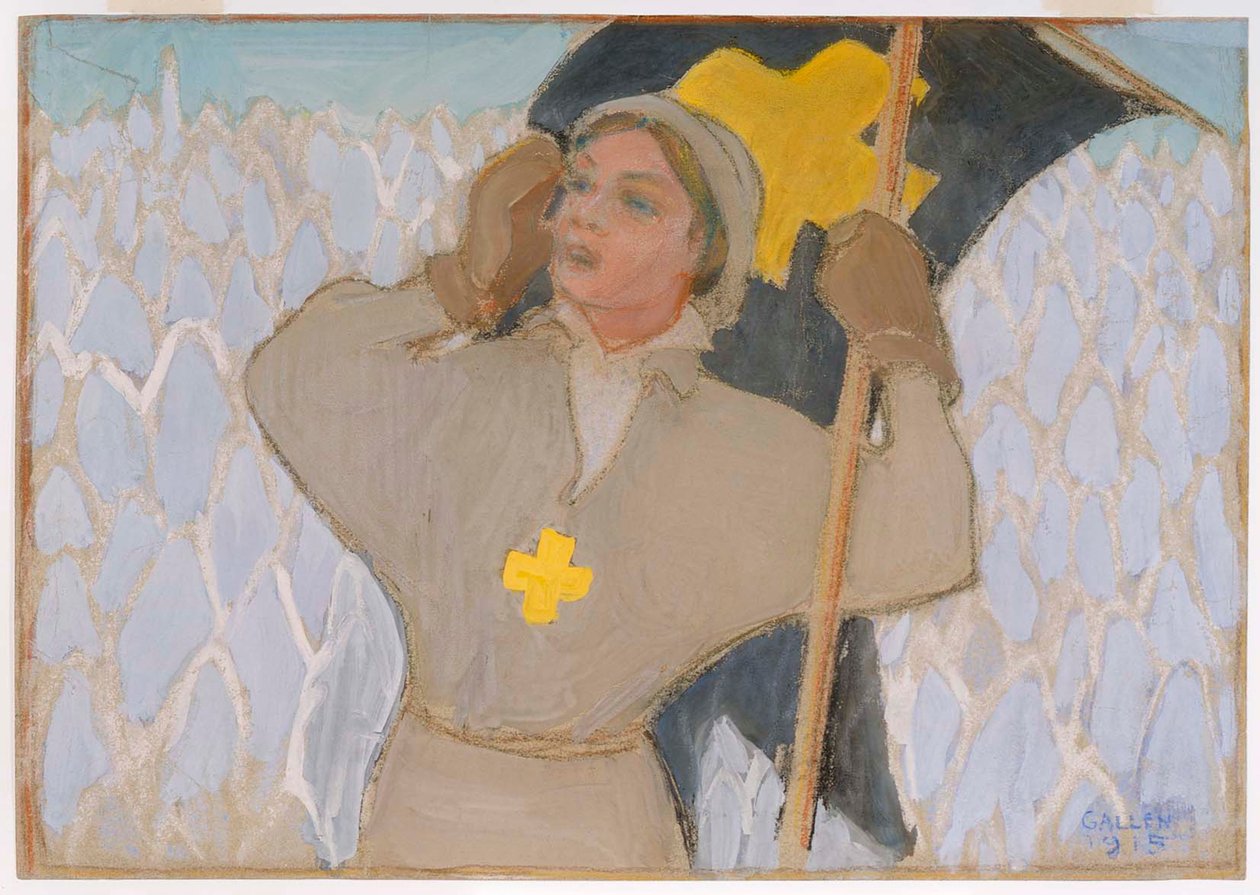  abanderado de Akseli Gallen-Kallela