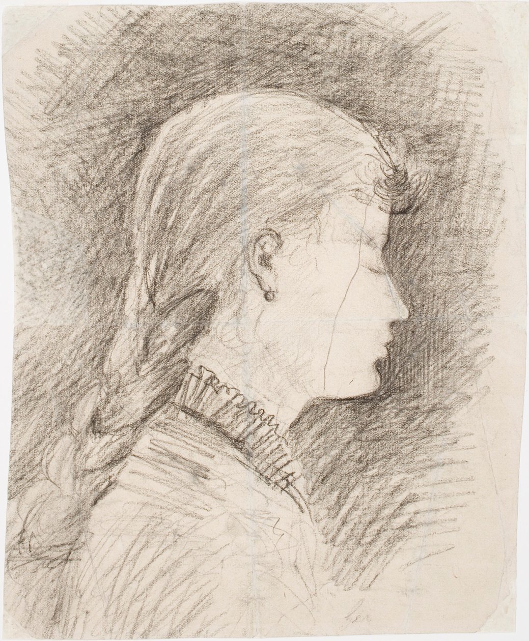 Cabeza de una niña (Gerda Ringbom, más tarde Bergroth) de Akseli Gallen-Kallela