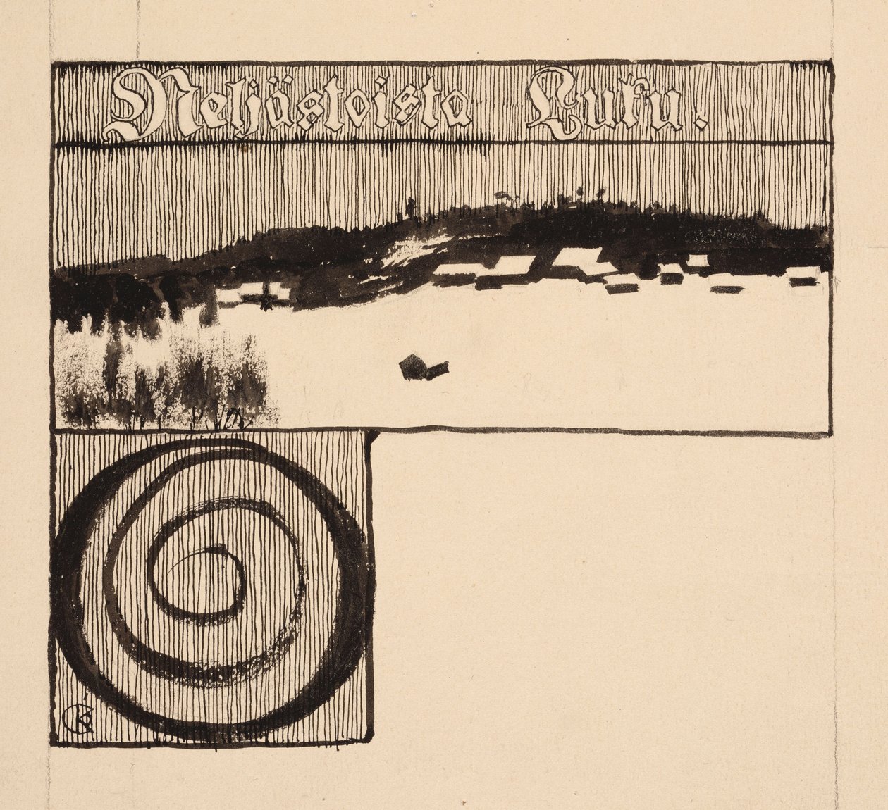 Granja Jukola de Akseli Gallen-Kallela