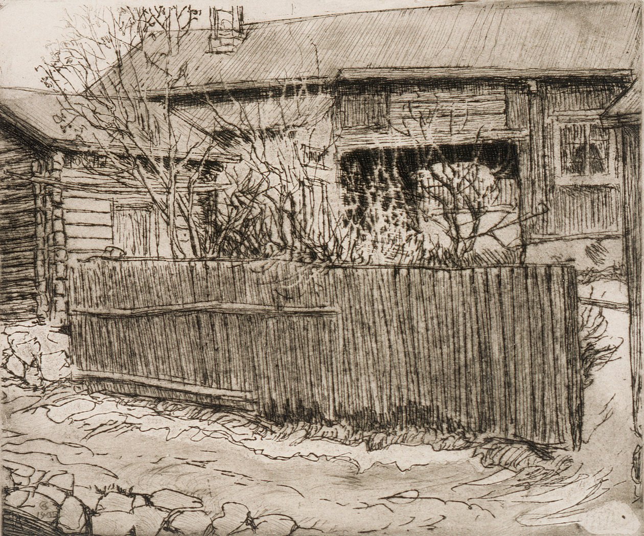 La casa de Kirsti en Rauma de Akseli Gallen-Kallela