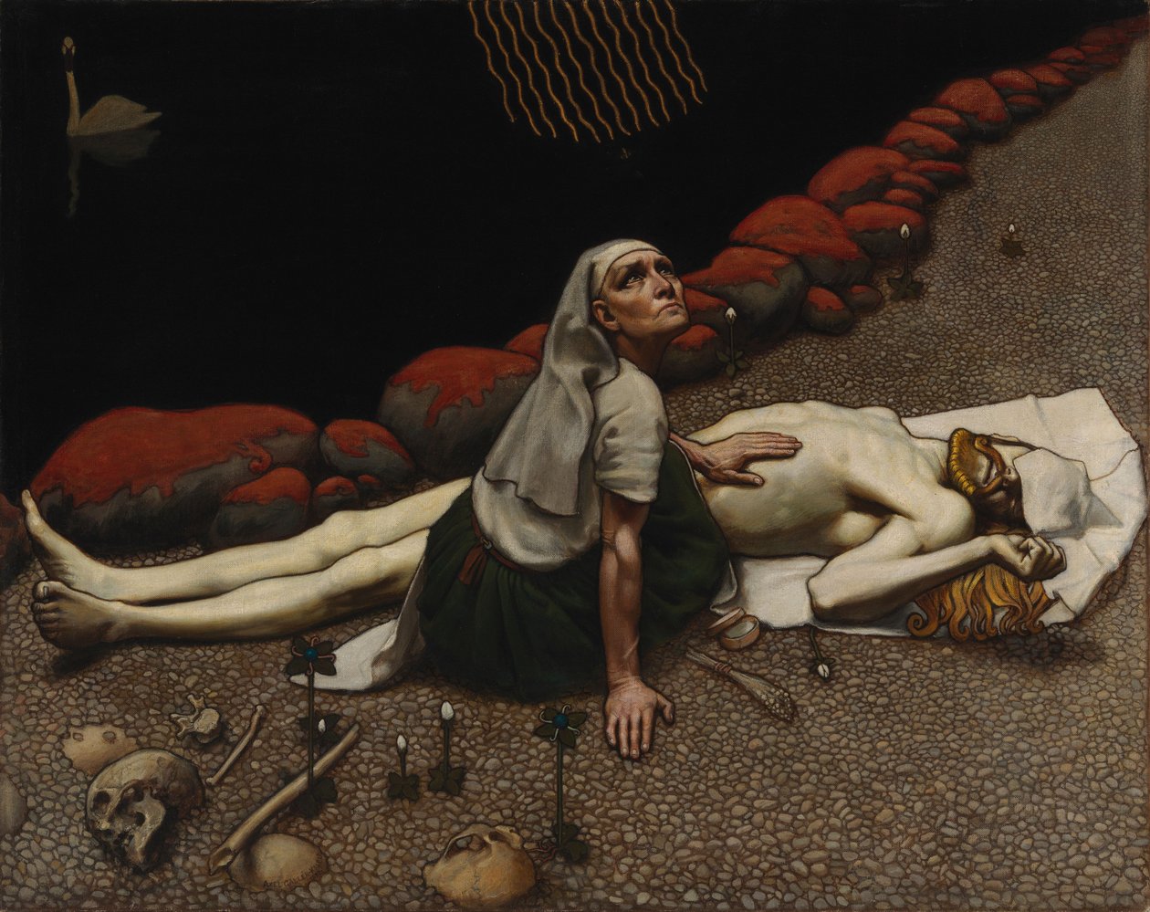 La madre de Lemminkäinen de Akseli Gallen-Kallela