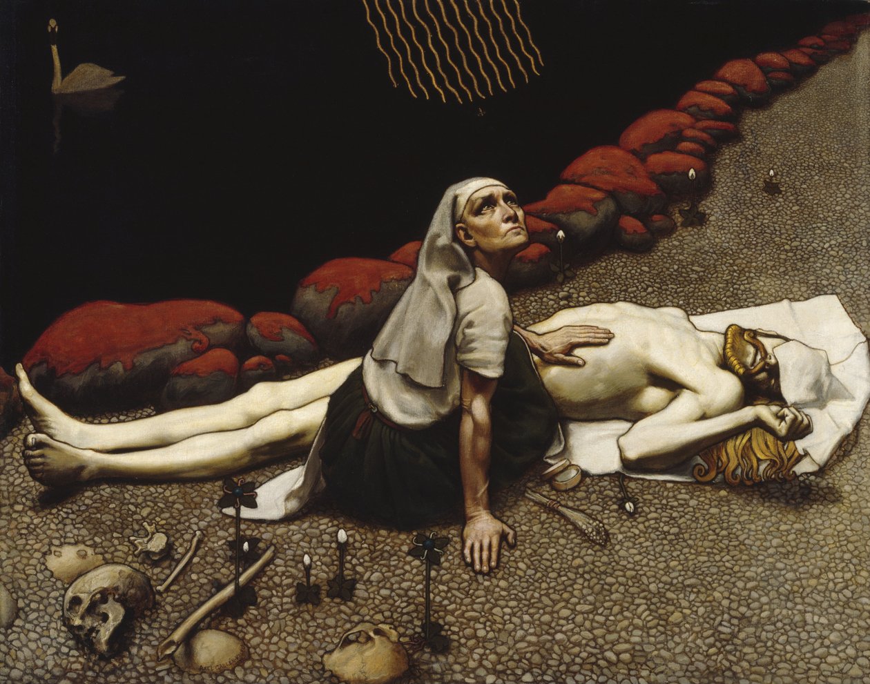 Madre de Lemminkäinen de Akseli Gallen-Kallela