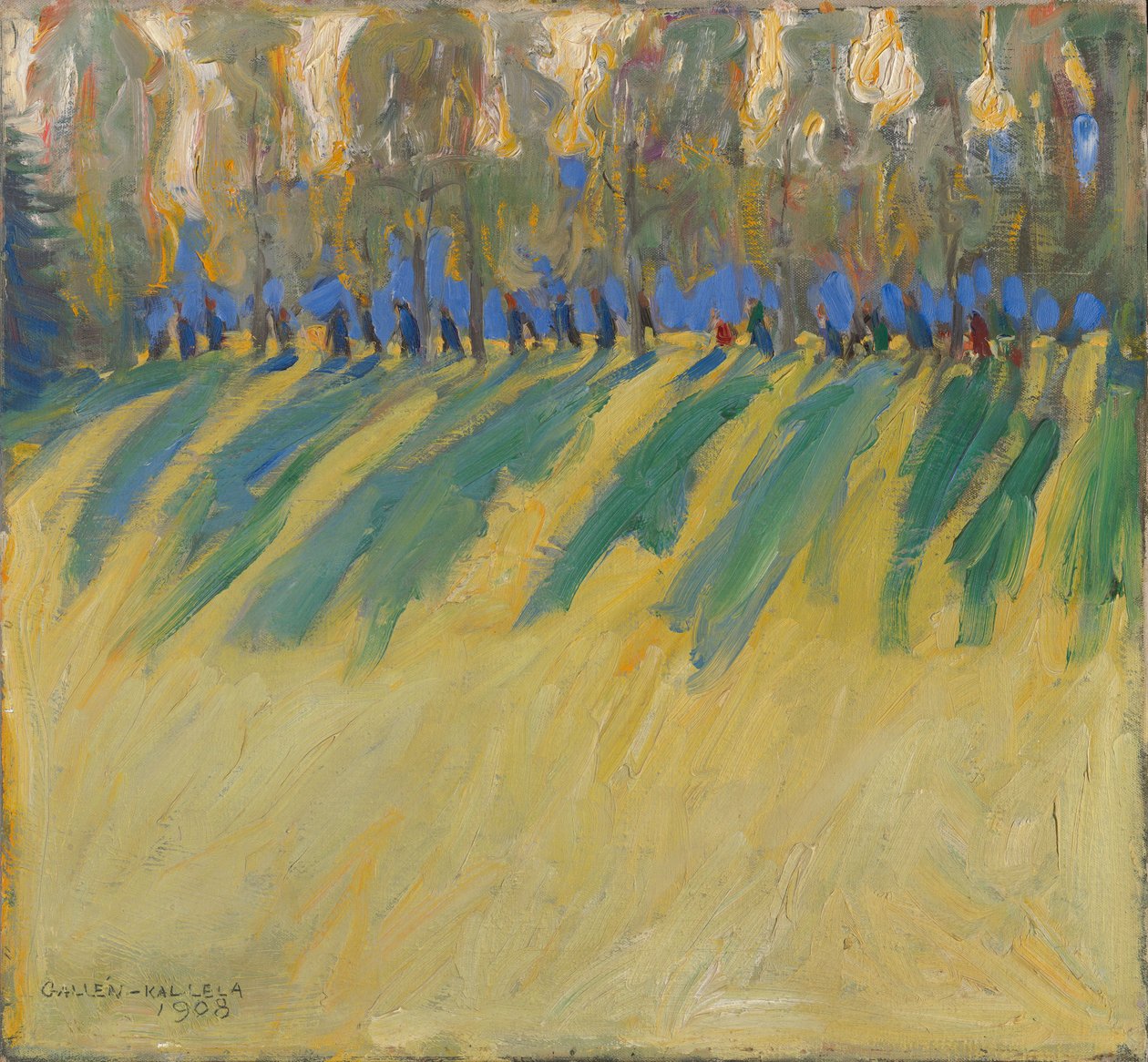 Luz y sombras de Akseli Gallen-Kallela