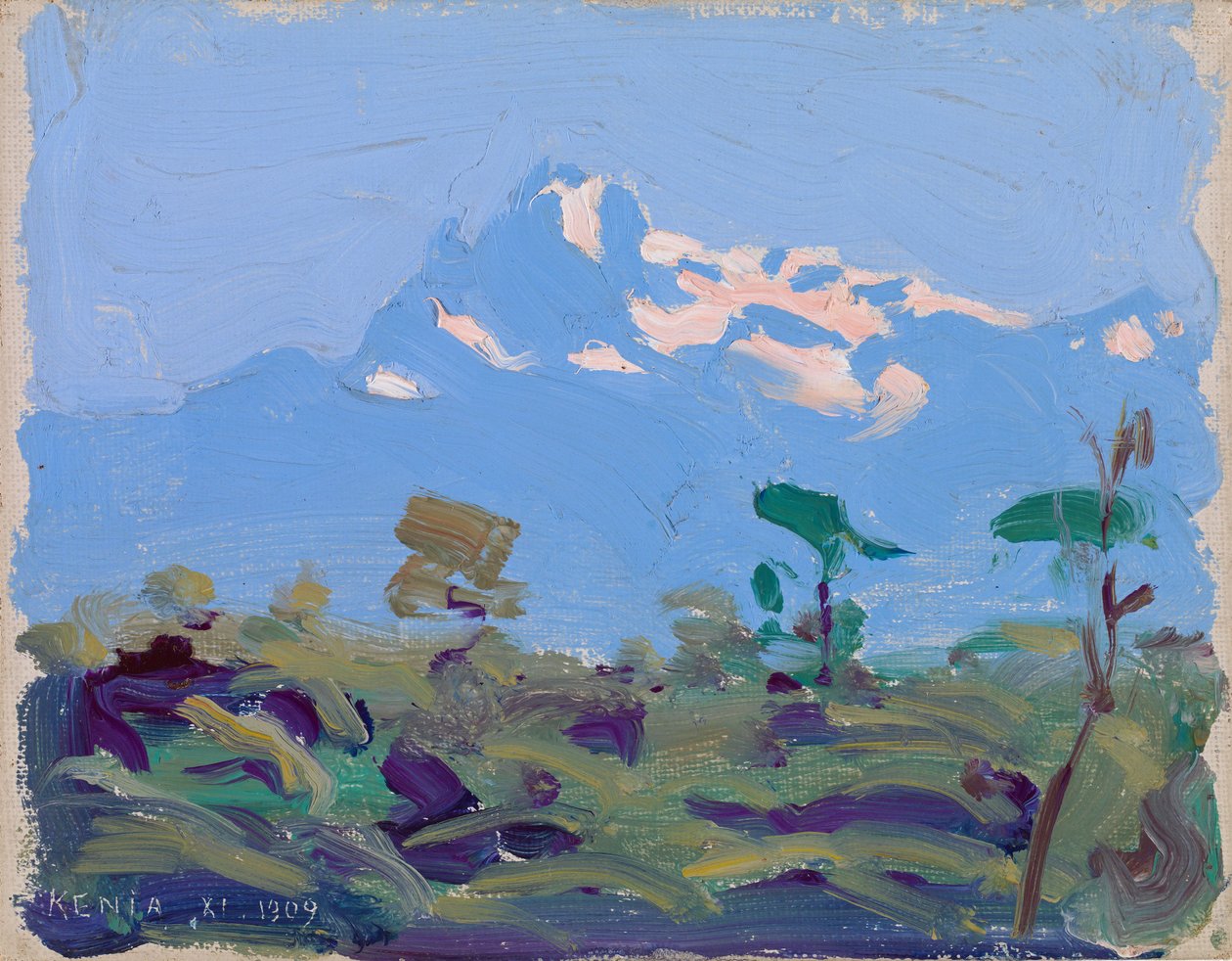 Monte Kenia de Akseli Gallen-Kallela