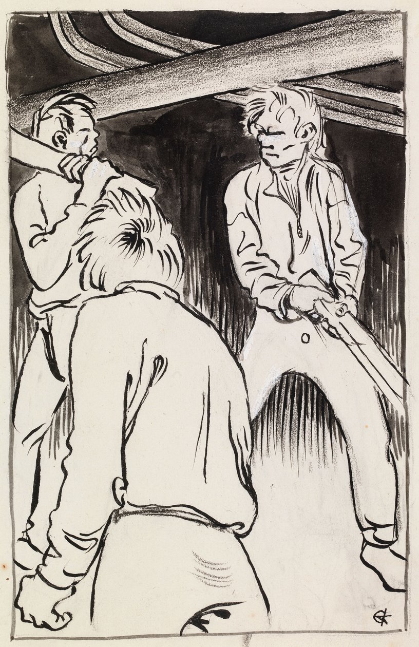 Uno contra todos y todos contra uno de Akseli Gallen-Kallela