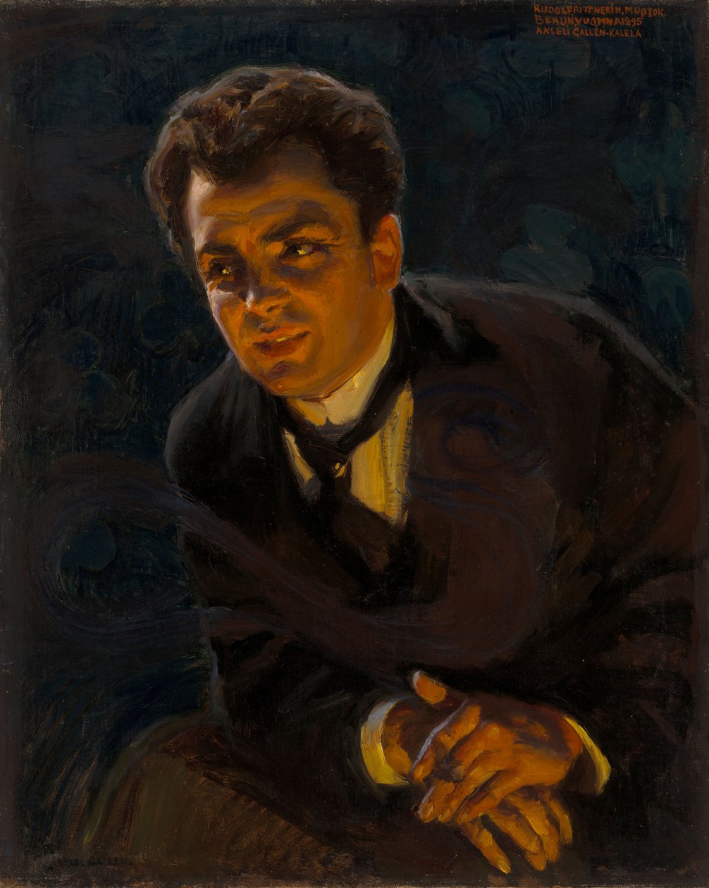 Retrato del actor alemán Rudolf Rittner de Akseli Gallen-Kallela