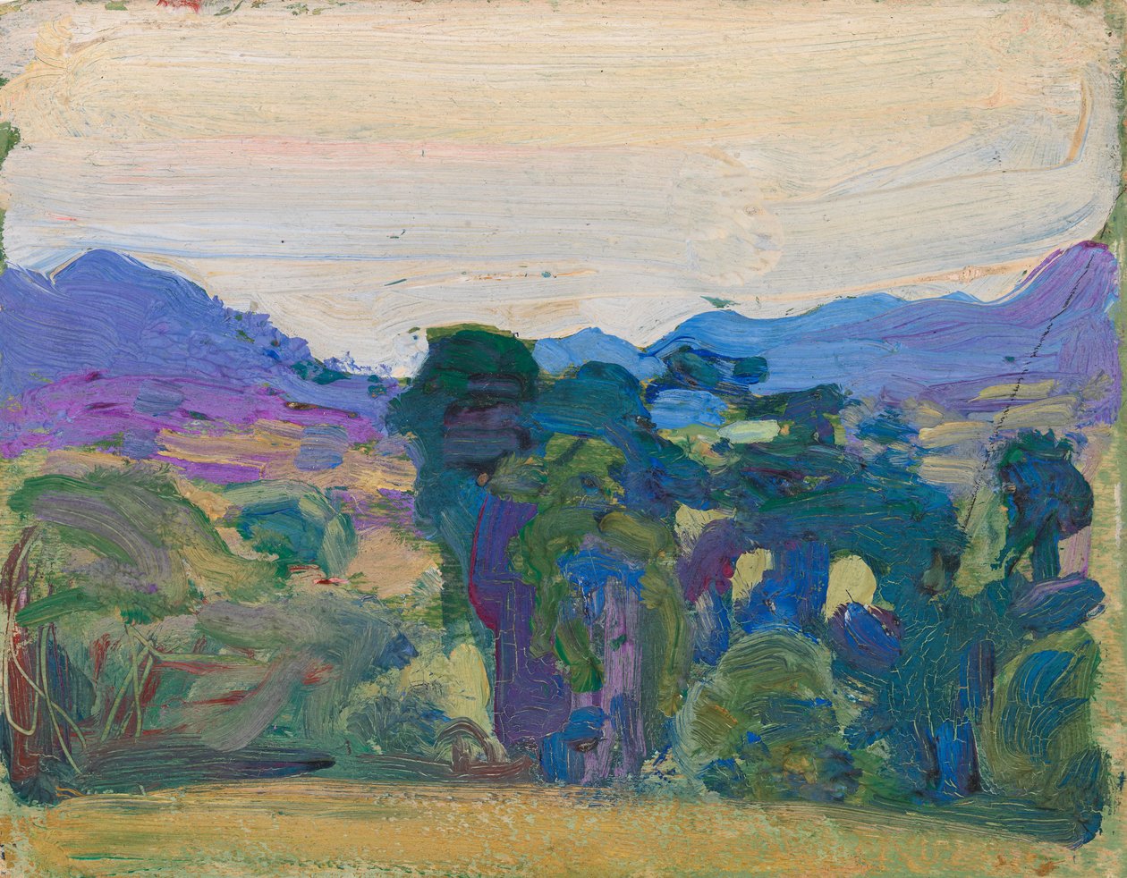Valle del río de Akseli Gallen-Kallela
