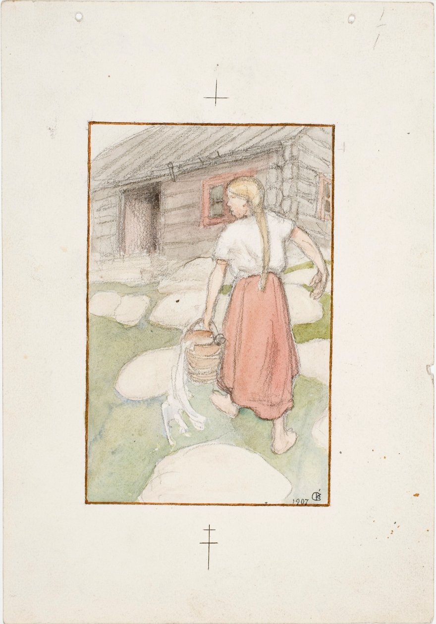 La bella Venla de Akseli Gallen-Kallela