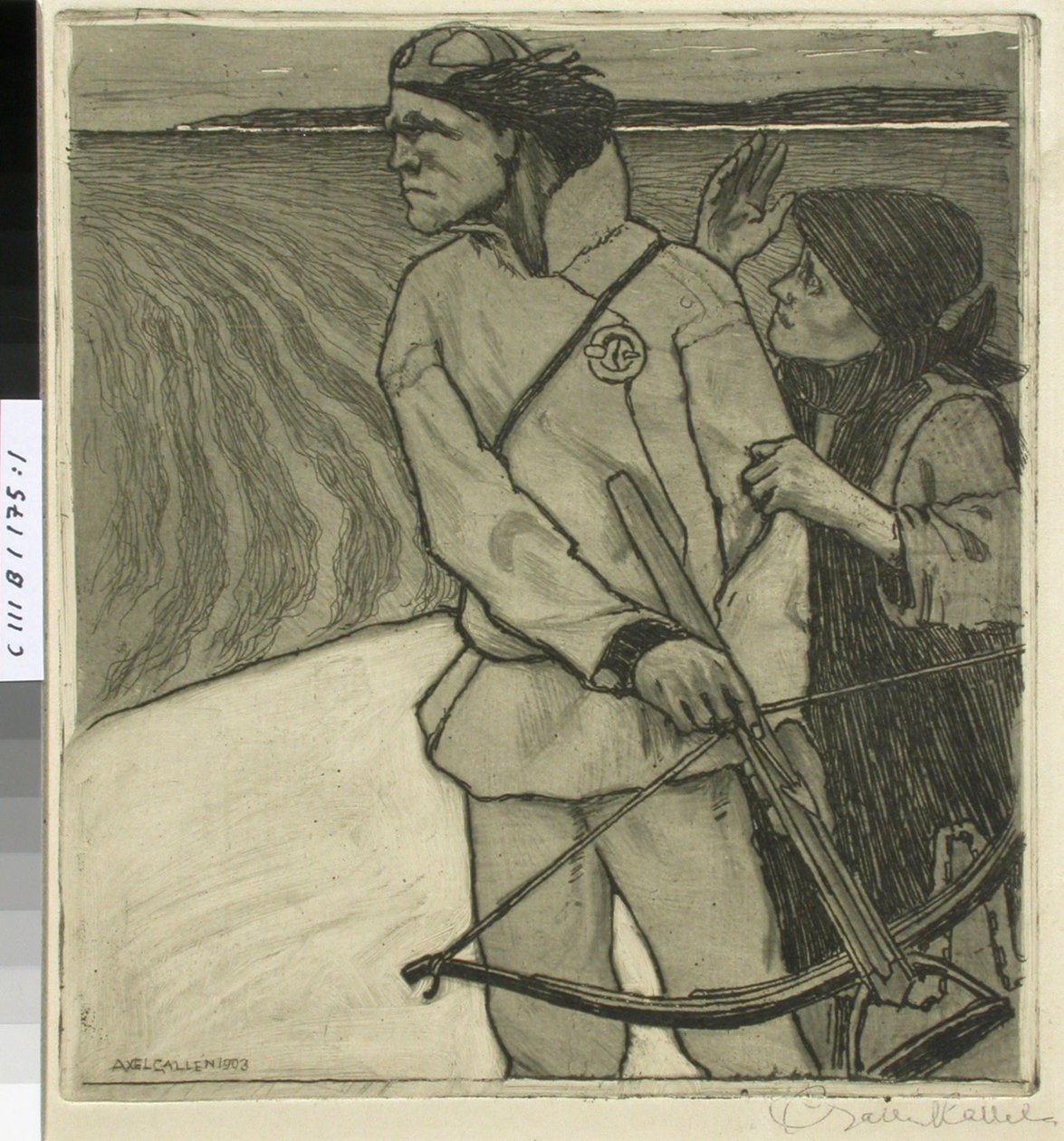 La venganza de Joukahainen de Akseli Gallen-Kallela