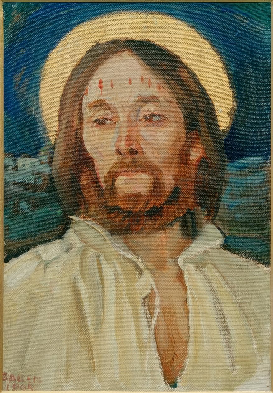 Cabeza de Cristo de Akseli Valdemar Gallen Kallela