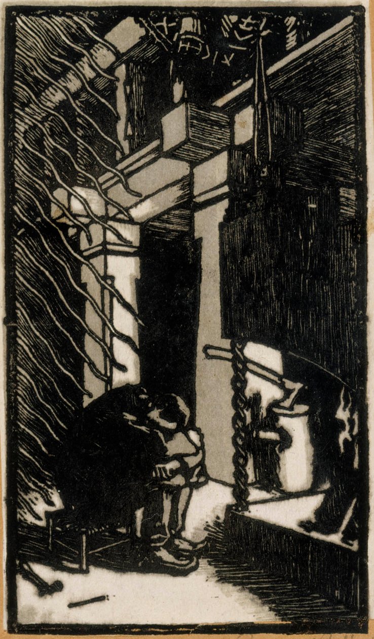 Inspiración (Crepúsculo de taller) de Akseli Valdemar Gallen Kallela