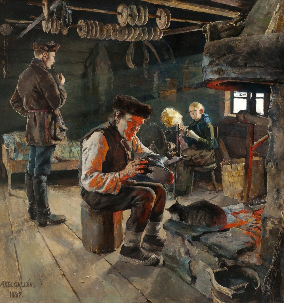 La vida rústica de Akseli Valdemar Gallen Kallela