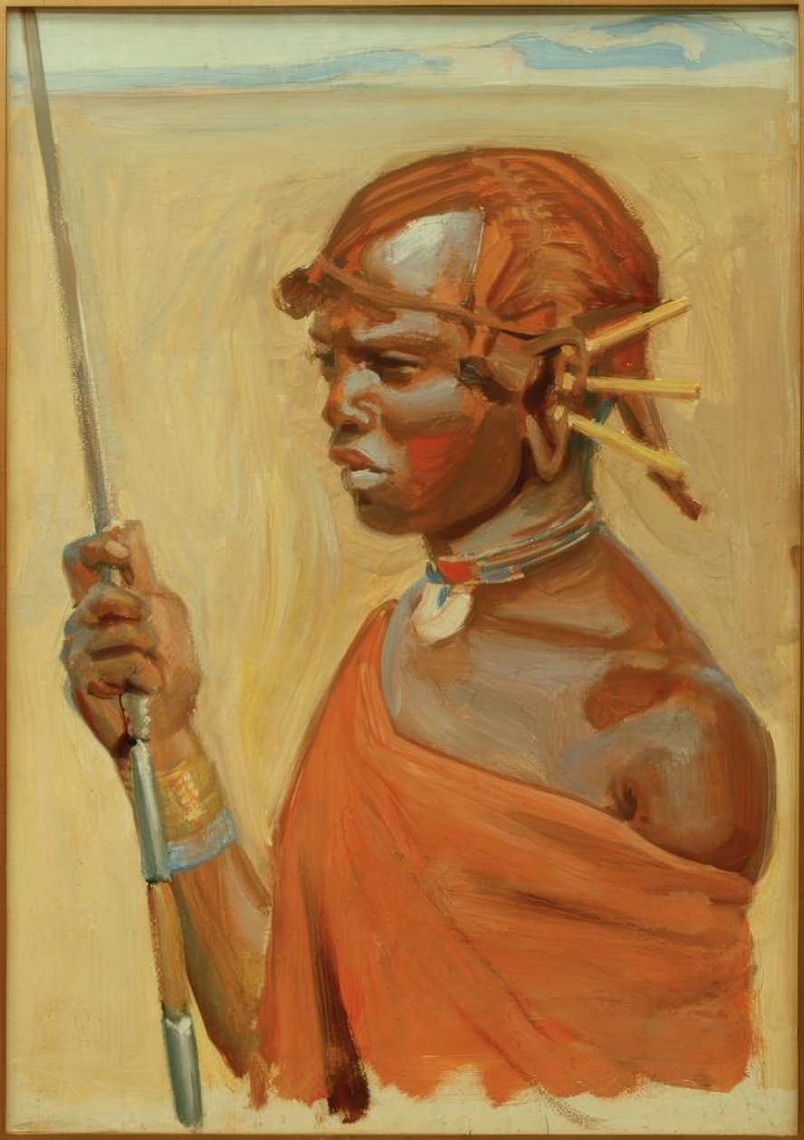 Retrato de Goia Gidogo de Akseli Valdemar Gallen Kallela