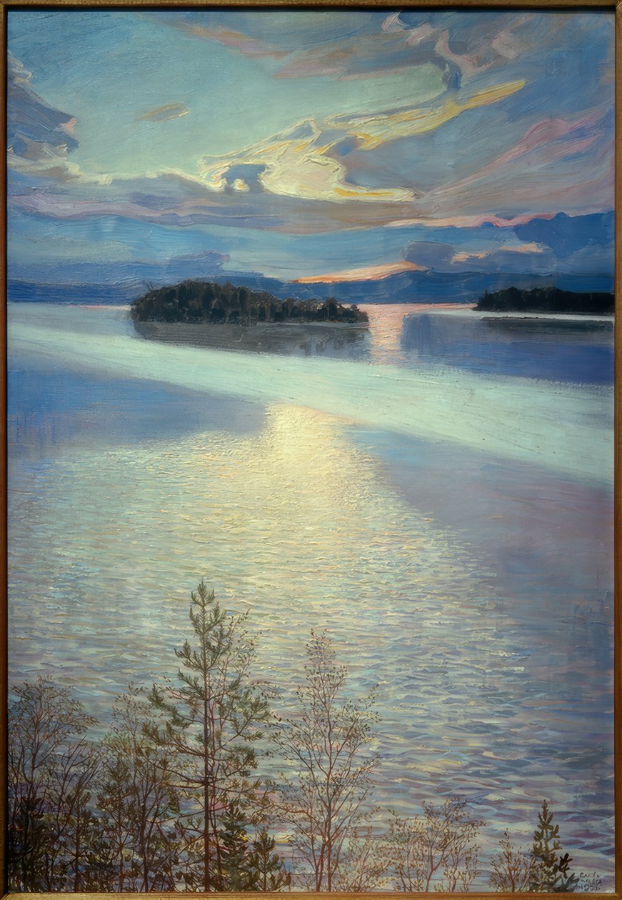 Vista del mar de Akseli Valdemar Gallen Kallela