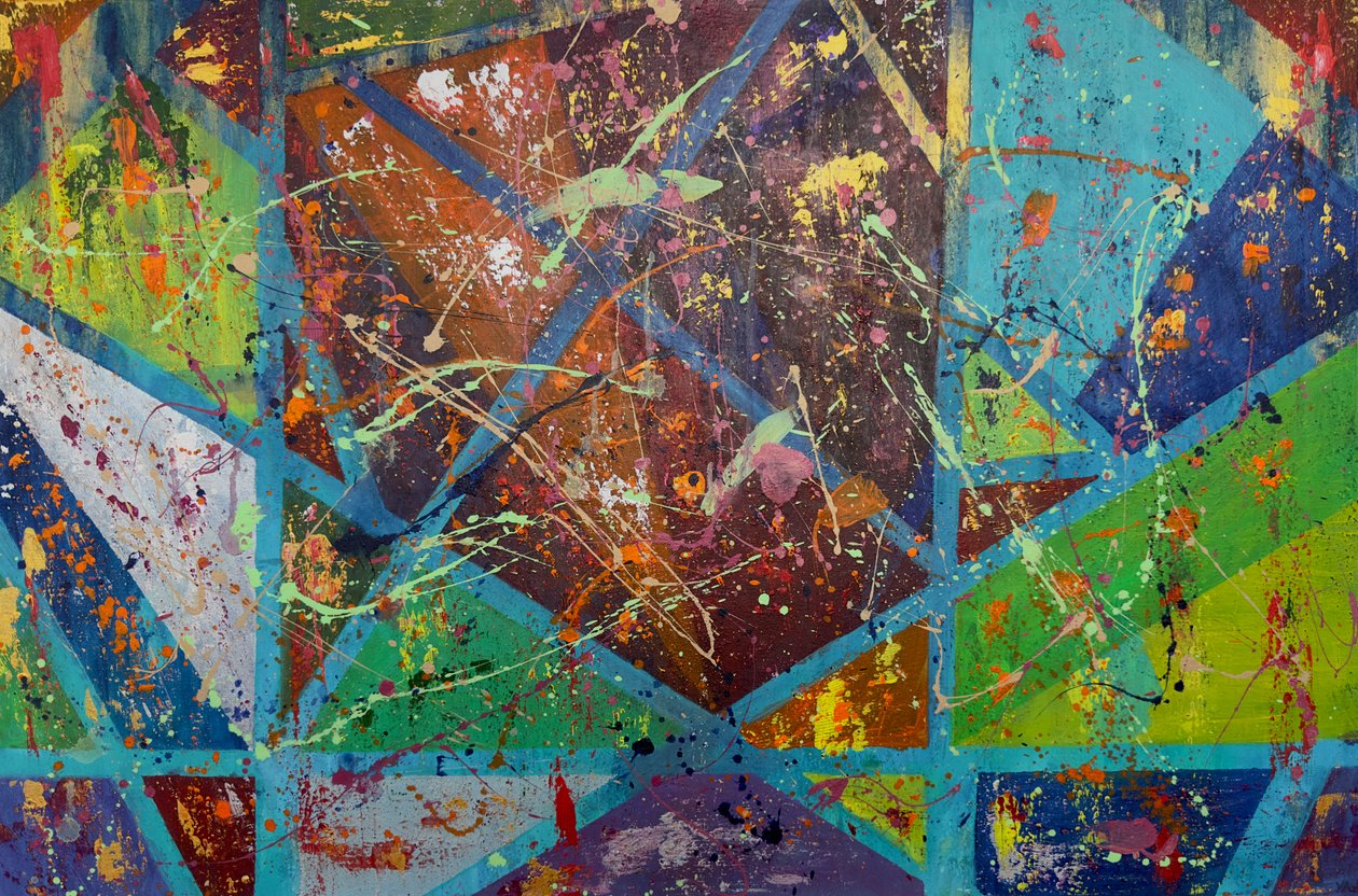 Joy, 2023 (acrílico sobre lienzo) de Akturk Yasemin