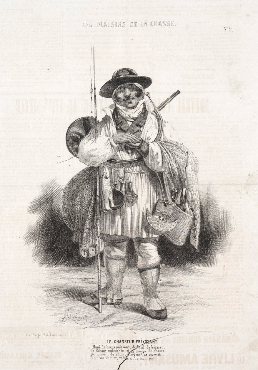 Los Placeres de la Caza: El Cazador Previsor de Alade Joseph Lorentz