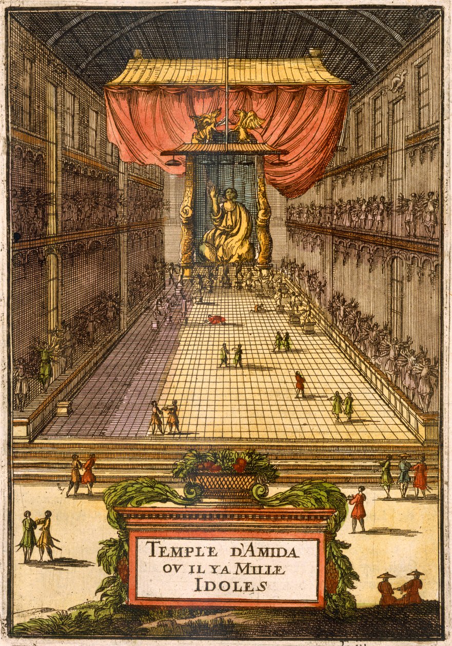 El templo de Amida, de 