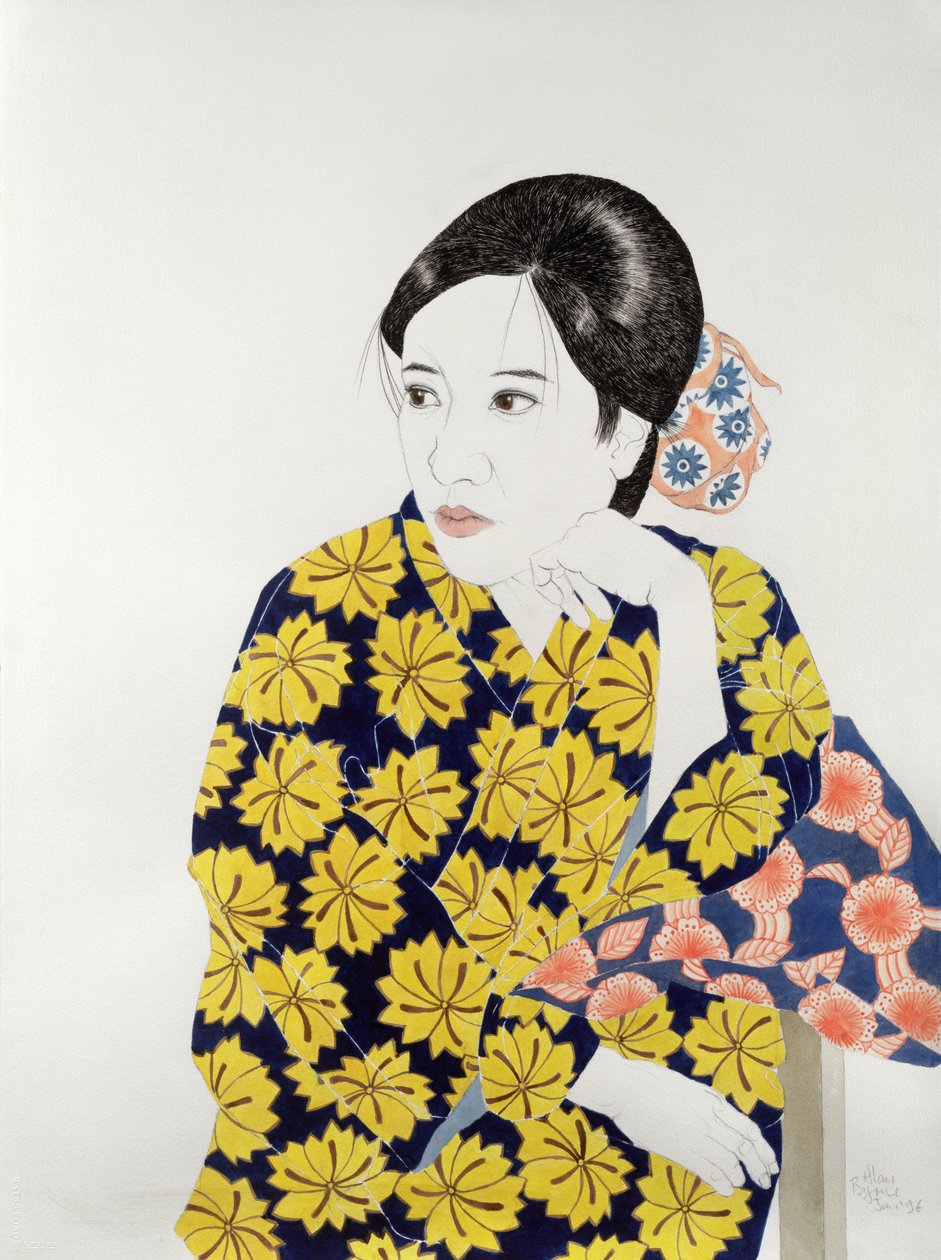 Kimono amarillo, 1996 de Alan Byrne