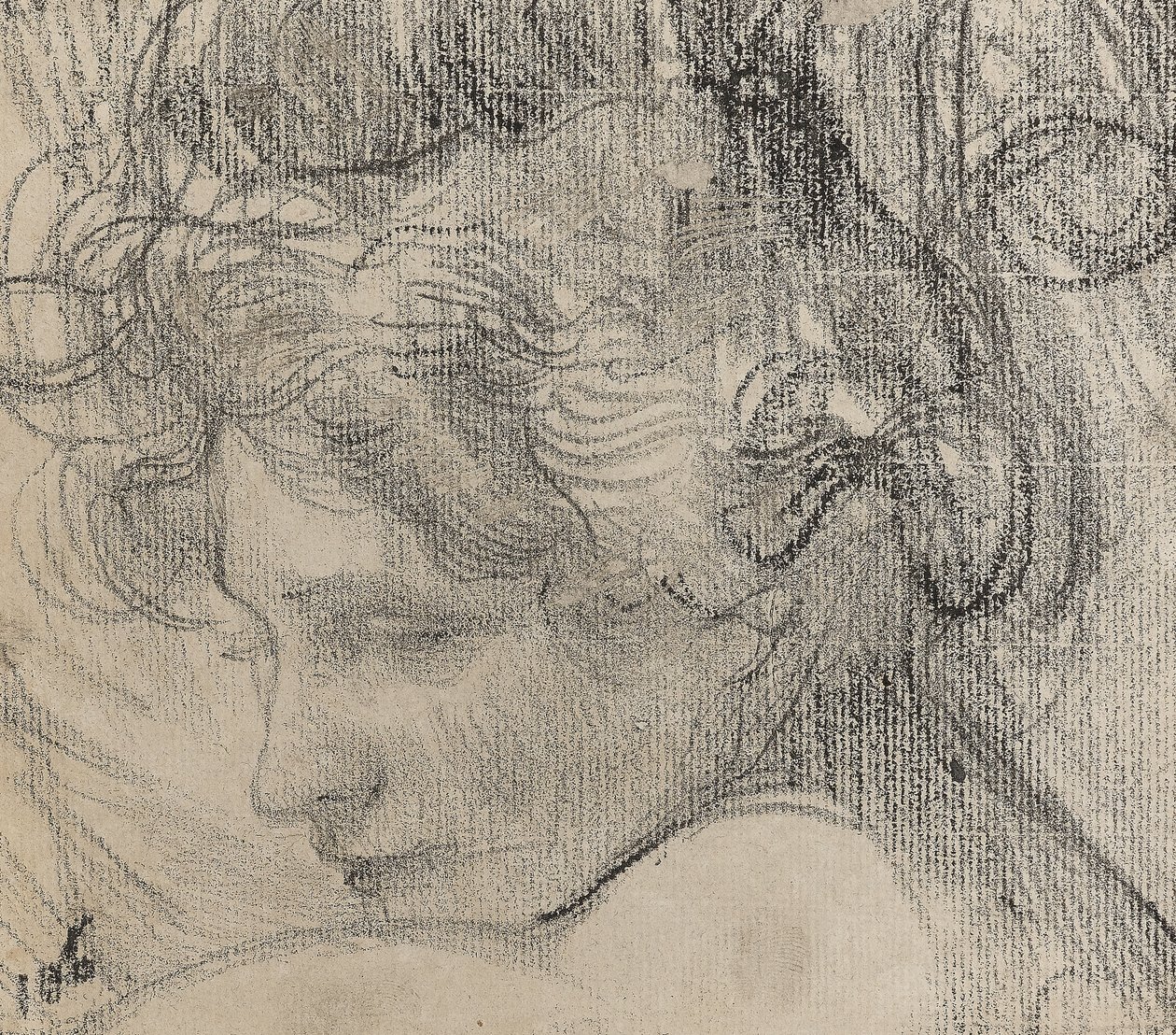 Cabeza de una mujer, c.1890 de Albert de Belleroche