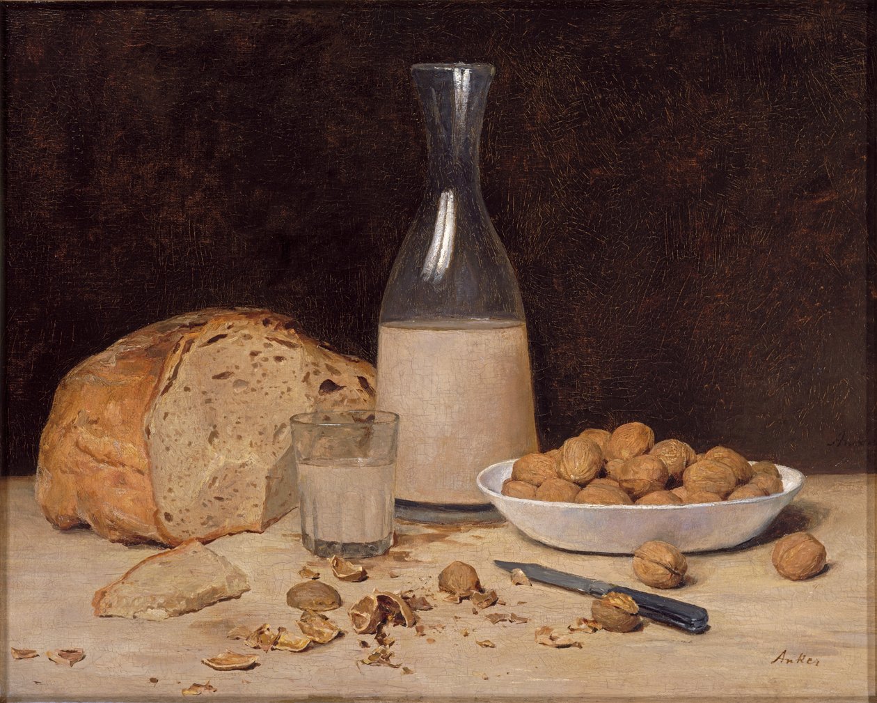 Vino nuevo de Albert Anker