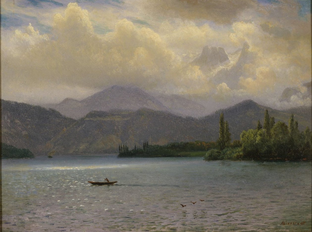 Lago Tahoe de Albert Bierstadt
