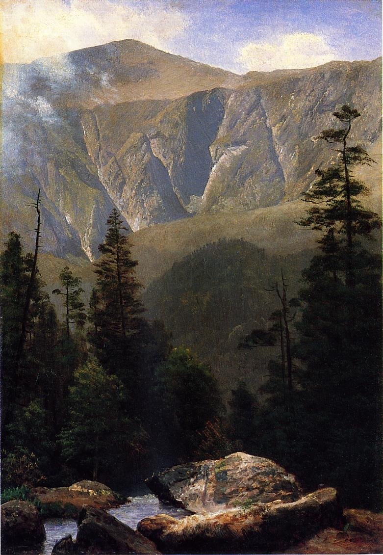 Paisaje montañoso de Albert Bierstadt